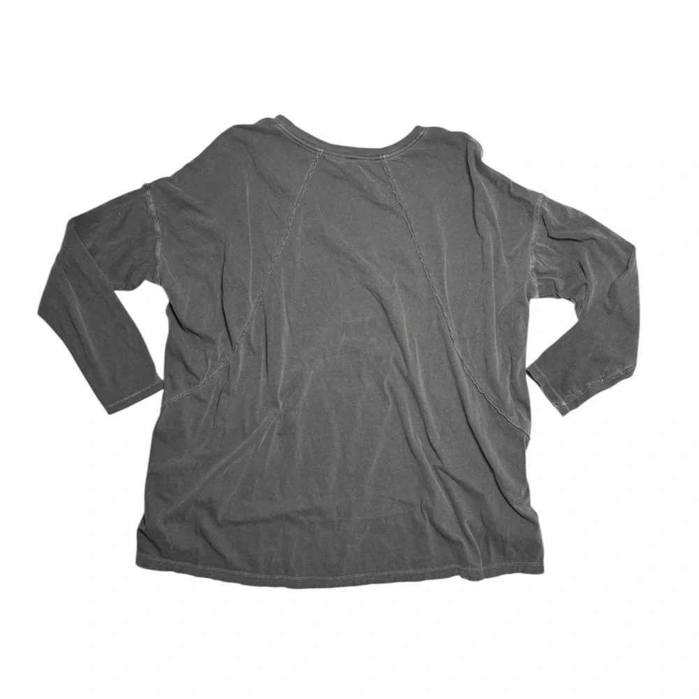 Free People Oversized Long Sleeve Shirt Size XS - Picture 2 of 4